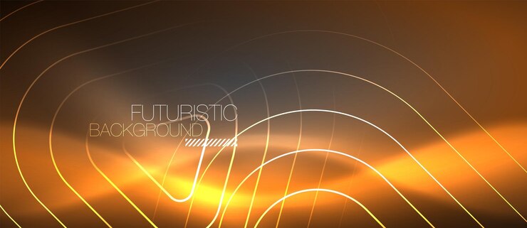 Vector vector neon color abstract background