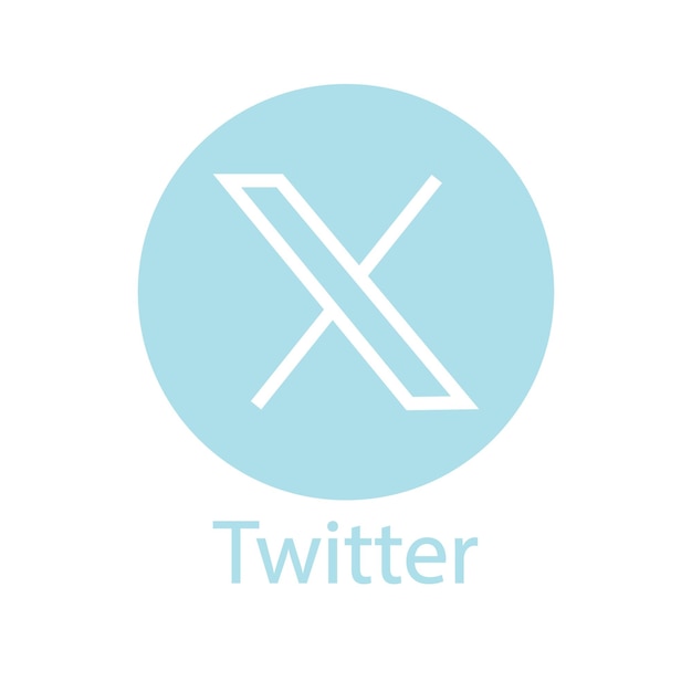 Vector vector nieuw twitter logo x 2023 twitter x logo twitter