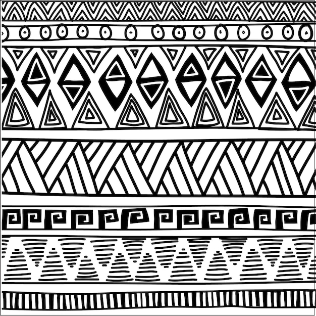 vector nordic ornament. winter scandinavian seamless pattern