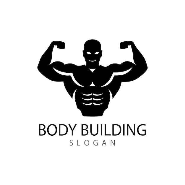 Векторный объект и иконки для спортивной этикетки Gym Badge Fitness Logo Design