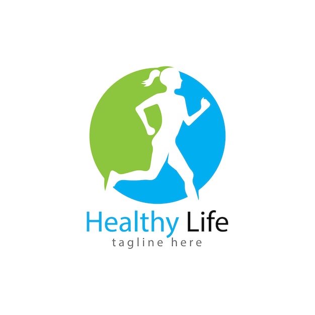 Векторный объект и иконки для спортивной этикетки Gym Badge Fitness Logo Design