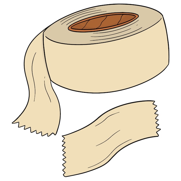 벡터 접착 테이프의 벡터