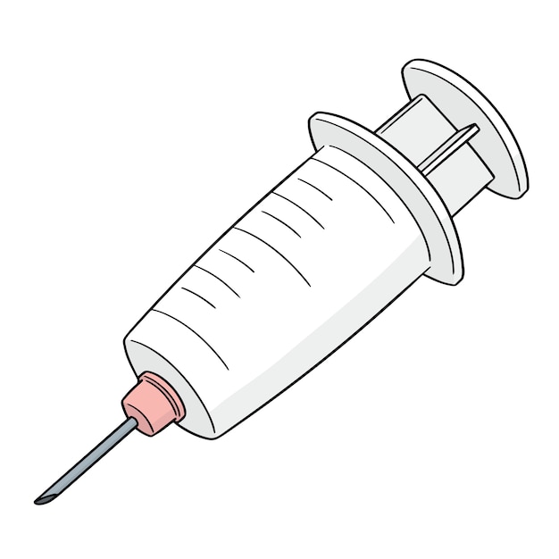 주사기의 벡터