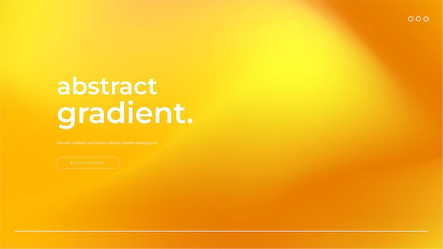 Vector oranje en gele gradiënt trendy achtergrond abstract
