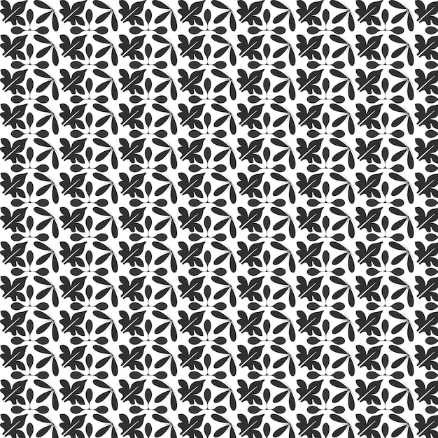 Vector organic shape art deco seamless pattern design