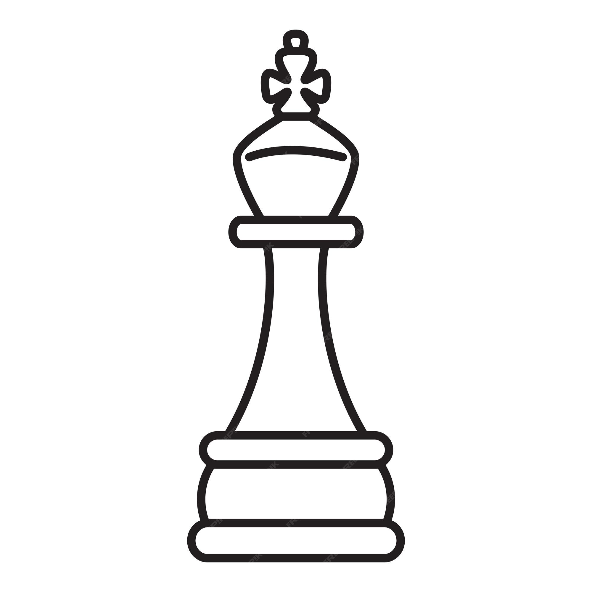 Chess King Icon