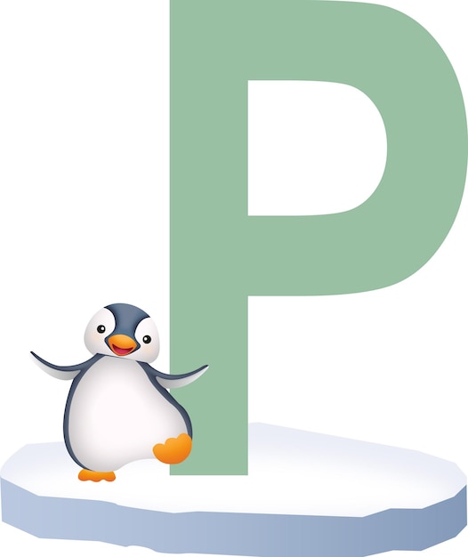 Vector P for penguin