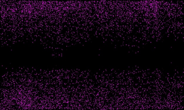 Vector paarse glinsterende vallende deeltjes abstracte achtergrond