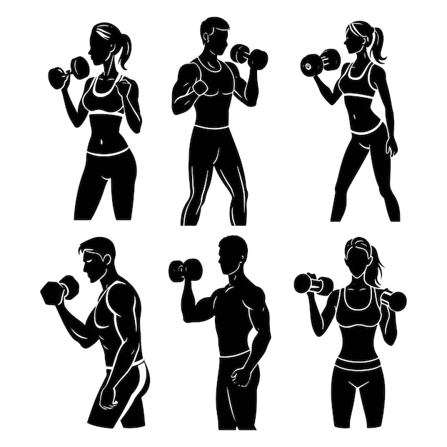A Vector Pack of People in Action