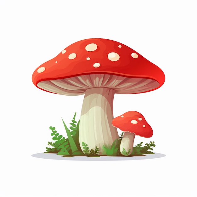 vector paddenstoel illustratie ontwerp natuur bos tekening kunst voedsel geïsoleerde paddenstoelen aut