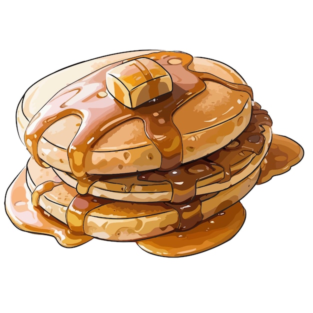 vector pancake