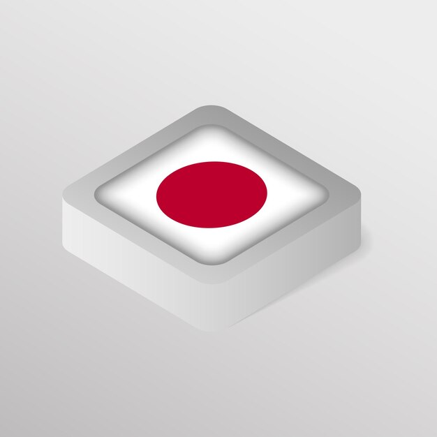 Vector vector patriotic shield with flag of japan an element of impact for the use you want to make of it