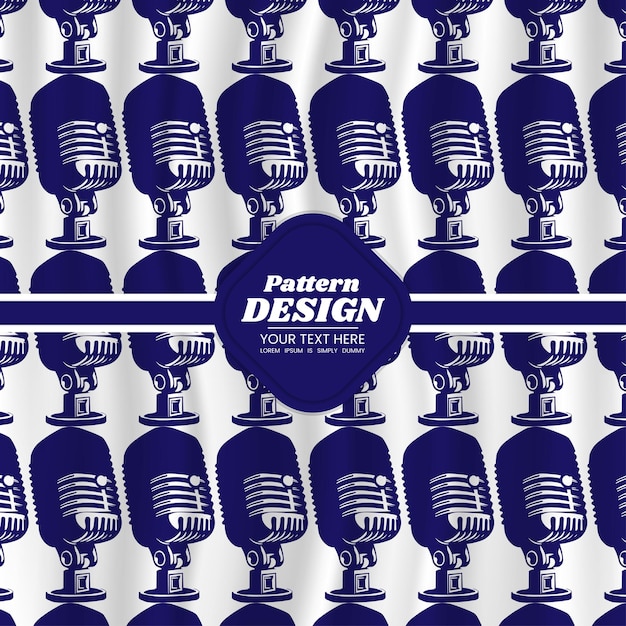 Vector vector pattern design