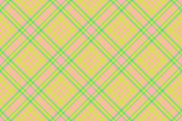 Vector pattern plaid Seamless background fabric Texture textile check tartan