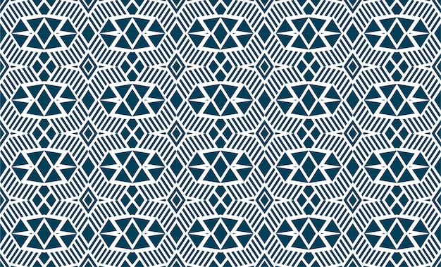 Vector pattern repeating stripped polygonal geometric, triangle shape on white background