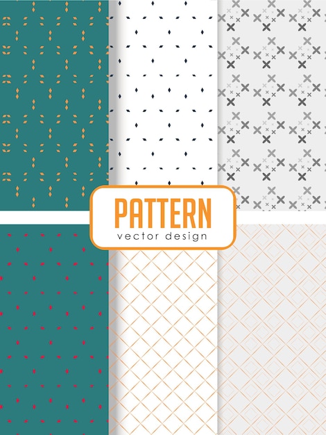 vector pattern style