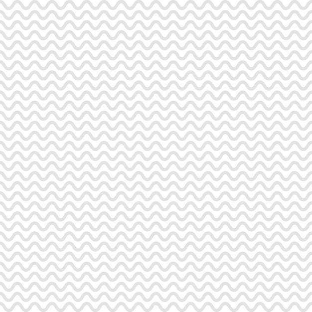 Vector vector pattern with waves gray wavy line