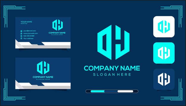 Vector PB Monogram Logo Concept