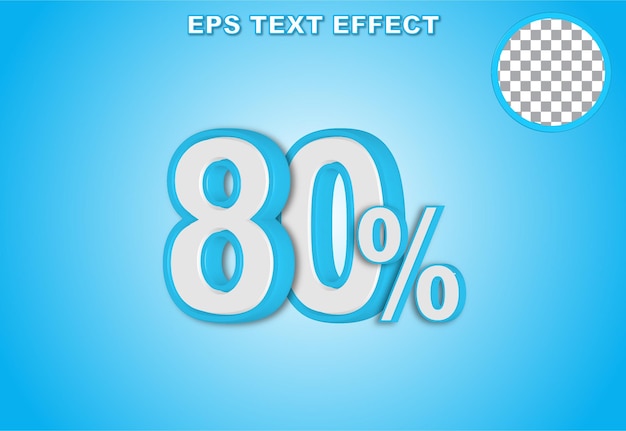 Vector percentage korting verkoop pictogram 3d