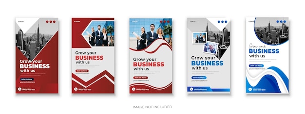 Vector perfect business marketing google banner set