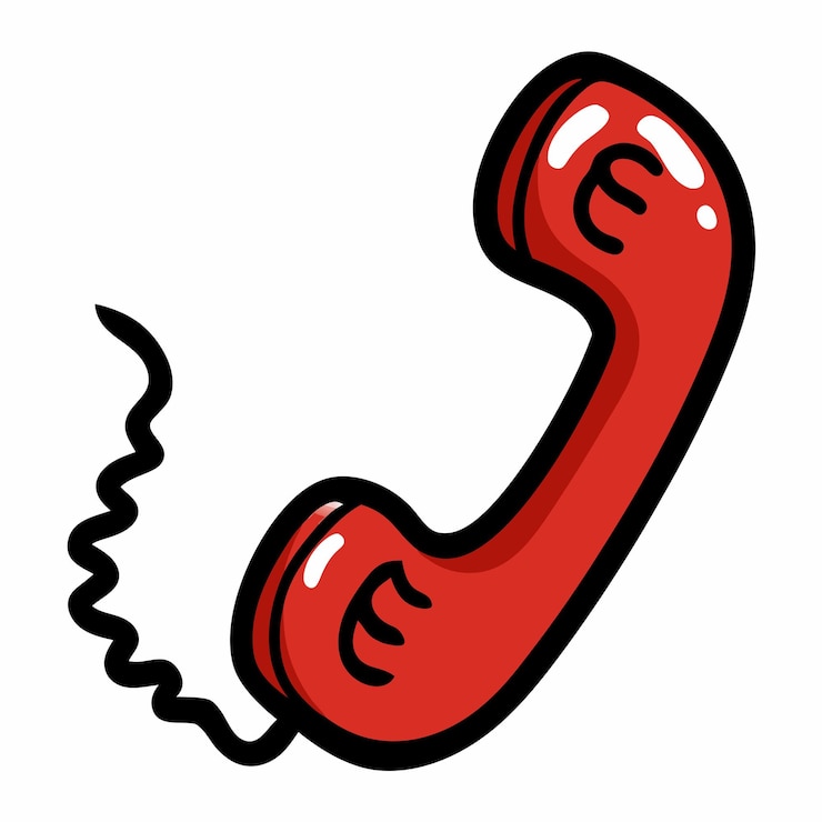 Vector vector phone hand drawn doodle icon on a white isolated background 22