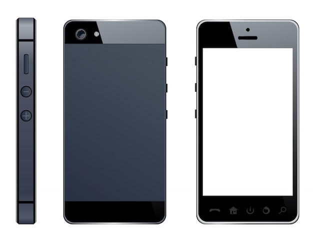 Vector phone isolated.