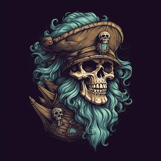 Vector Pirate illustratie