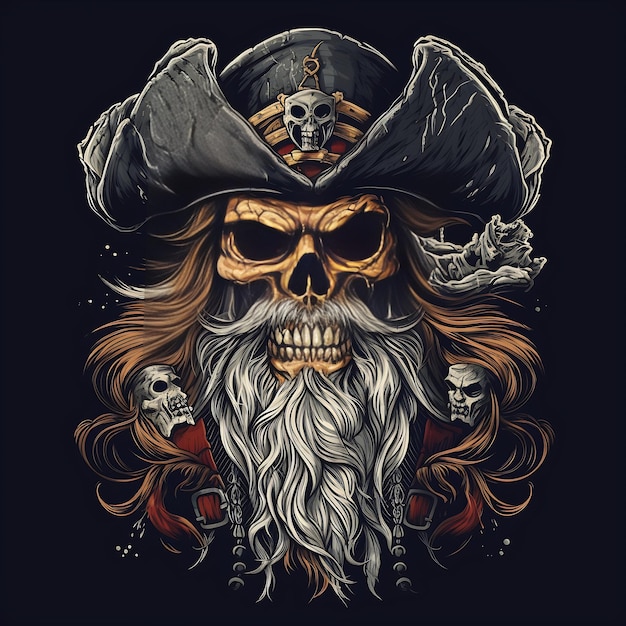 Vector pirate illustration