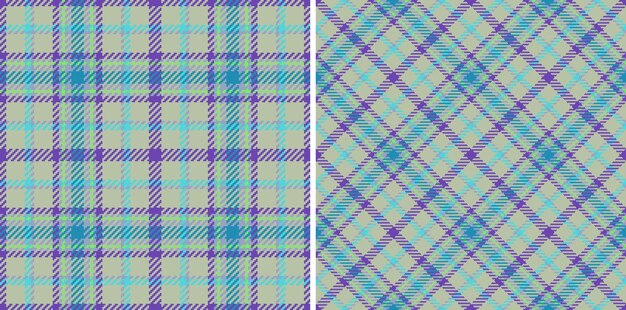 Vector plaid background Tartan check seamless Fabric pattern texture textile