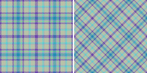 Vector plaid background Tartan check seamless Fabric pattern texture textile