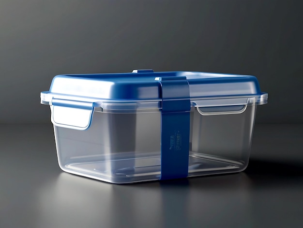 Vector vector plastic storage container for food is