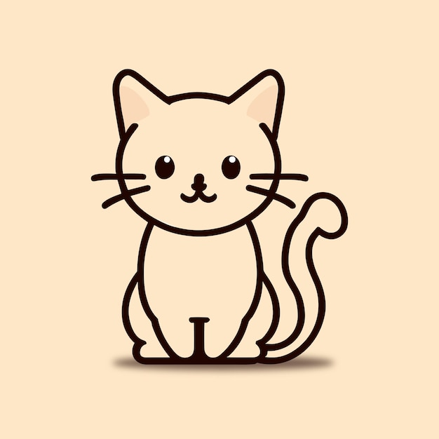 Playful cat icon, isometric style (2366166)