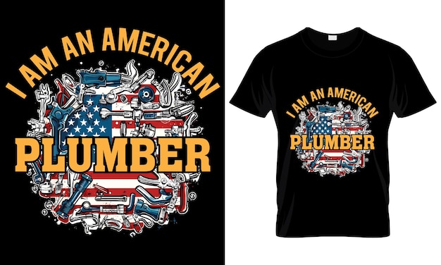 Vector vector plumber tshirt designs with unique designs