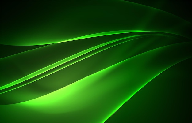 vector polar lights concept background