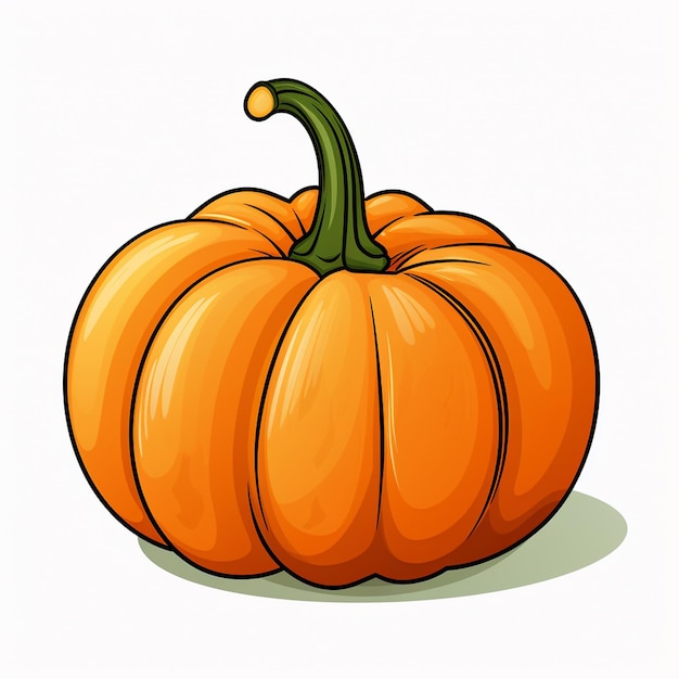 vector pompoen halloween ontwerp oktober herfst illustratie vakantie viering groente