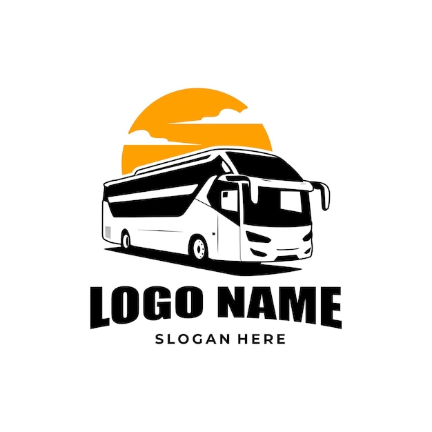 Vector vector premium bus logo design