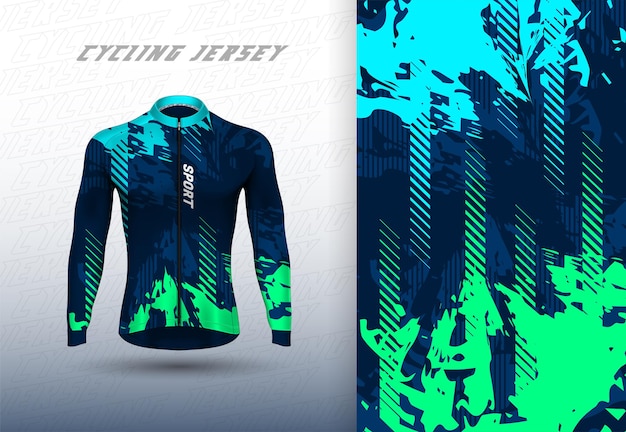 Vector premium cycling jersey design