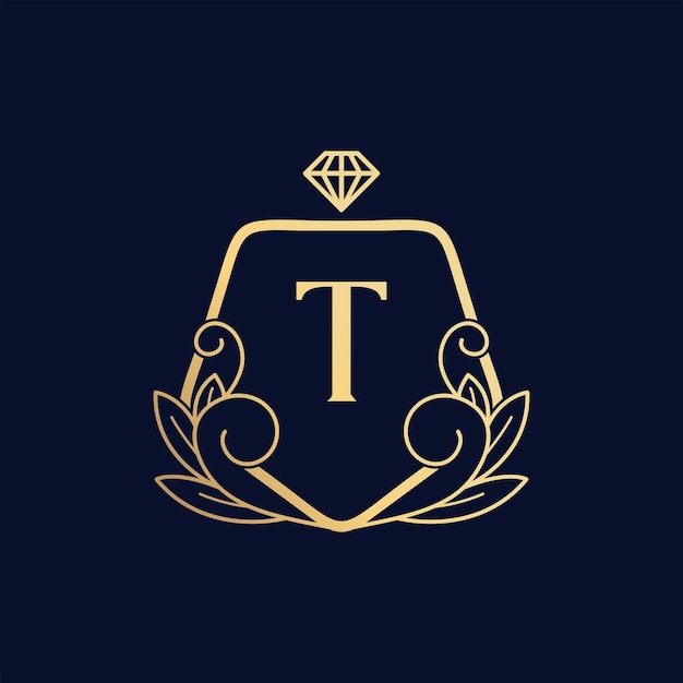 ベクトル ベクトル プレミアム豪華な香水のロゴ t