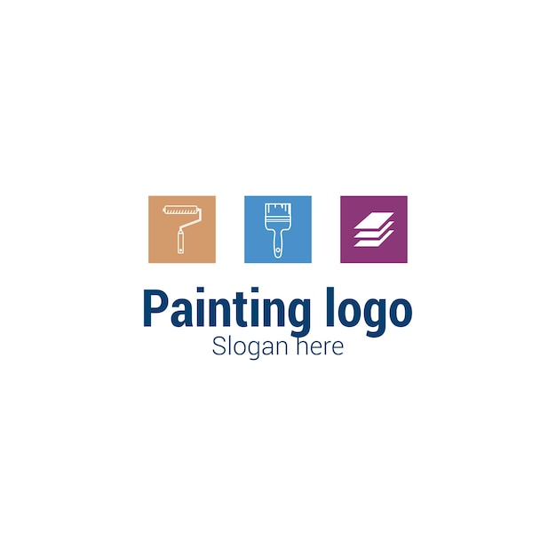 vector printing business logo design