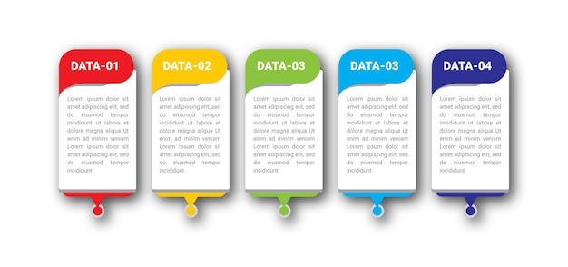 vector professional steps infographic