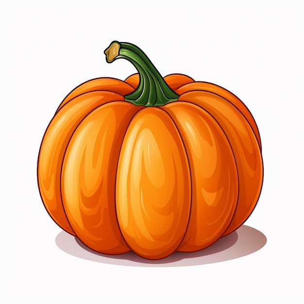 Vettore vettore zucca halloween design ottobre autunno illustrazione vacanza celebrazione vegetale