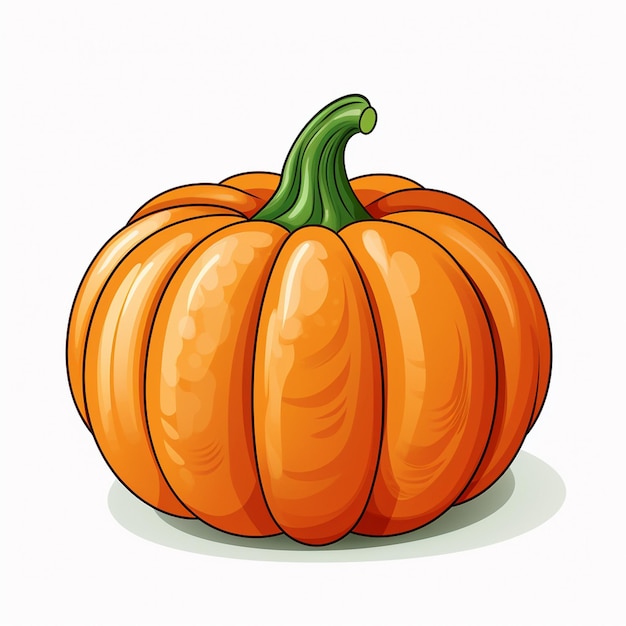 vector pumpkin halloween design october autumn illustration holiday celebration vegetable