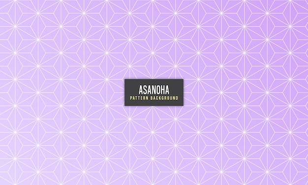 vector purple asanoha pattern background