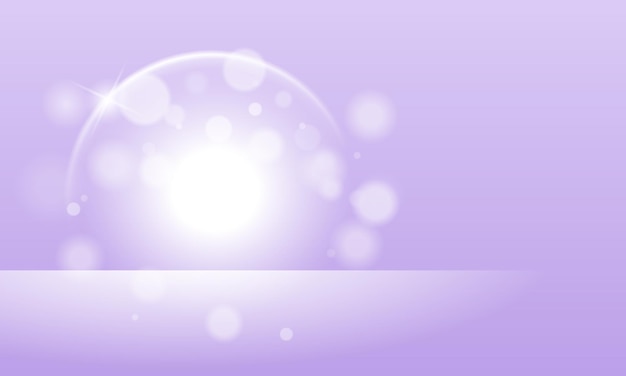 Vector purple bokeh textured plain product background