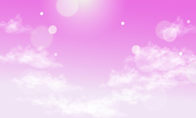 Vector purple pastel color blurred background blank template