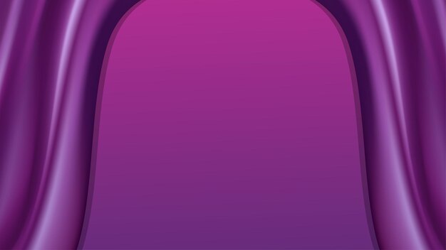 Vector purple wave abstract background