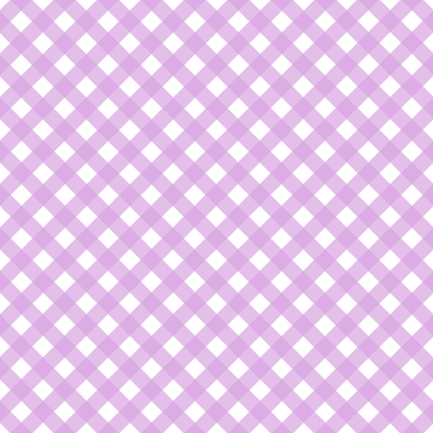 터 보라색과 색 Gingham 패턴