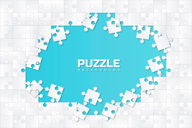 Vector puzzel sectie