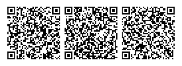 Vector QR code