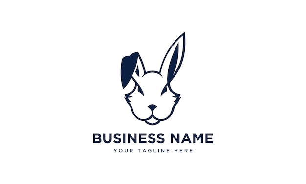 Vector vector of rabbit head logo